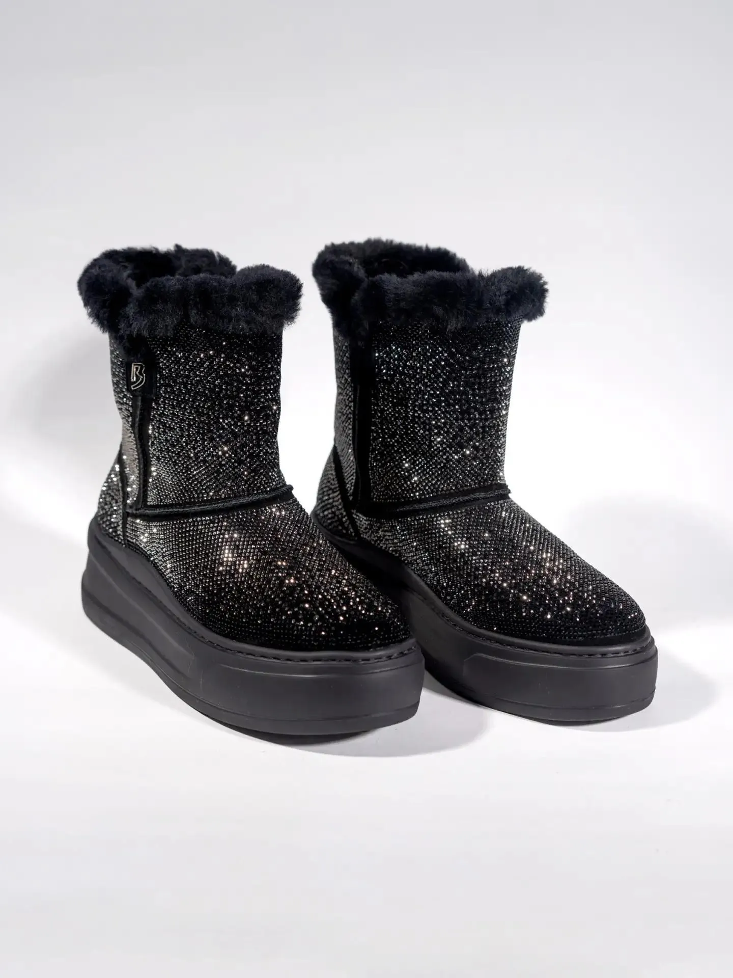 Угги женские Barracuda BD1622AM/suede/strass